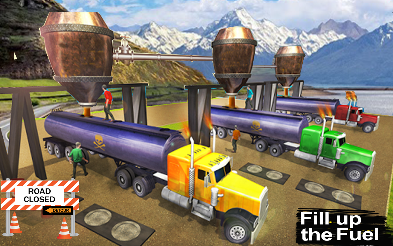 Oil Tanker Transporter truck 2018截图2