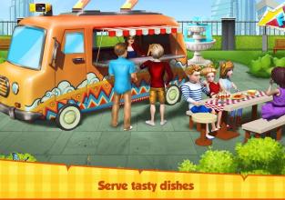 食品卡车 - 厨房厨师的烹饪游戏截图5
