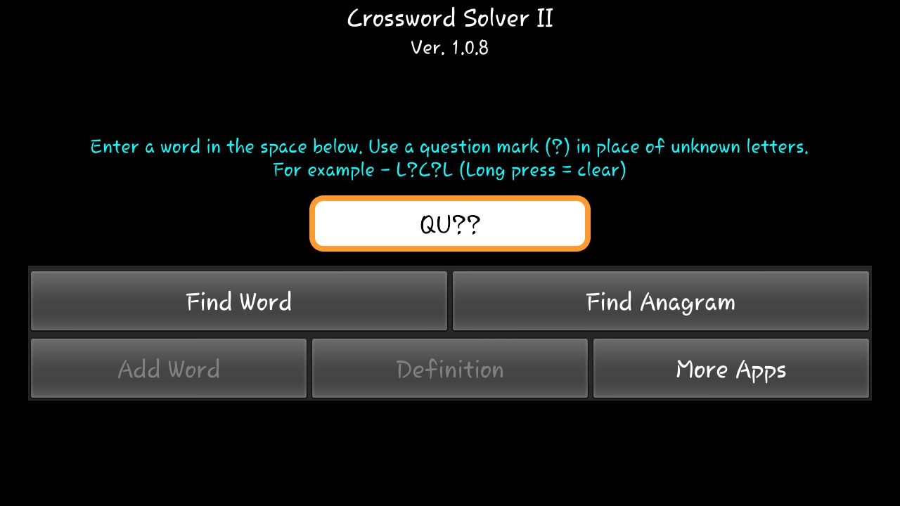 Crossword Solver II截图5