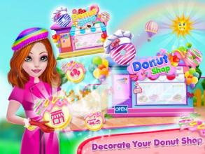 Sweet Donut Maker - Crazy Cooking Bakery Shop截图2