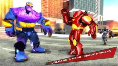 Iron Avenger : Superhero Robot Fighting Game截图2