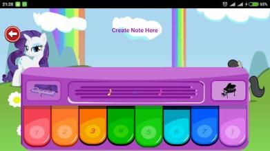 Little Pony Piano - Rainbow Dash截图2