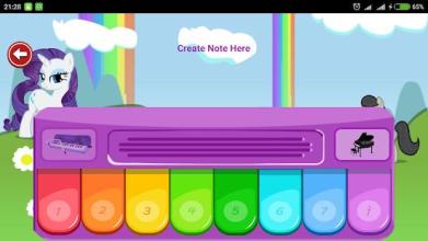 Little Pony Piano - Rainbow Dash截图3