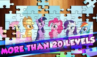 Little Pony Game Puzzle For Kids截图5