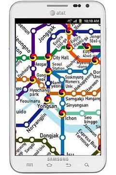 首尔地铁地图截图