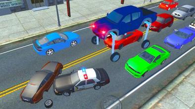 Elevated Car Transporter Game: Cargo truck Driver截图1