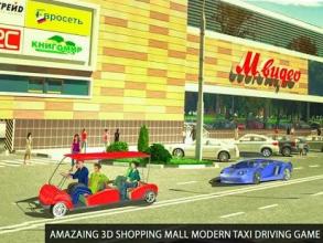 Shopping Mall Taxi Simulator : Taxi Driving Games截图2