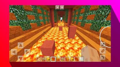 New Parkour Floor is Lava Jump Survival Map MCPE截图4