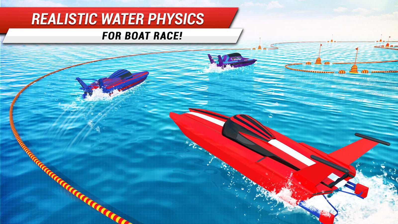 Speed Boat Extreme Turbo Race 3D截图5