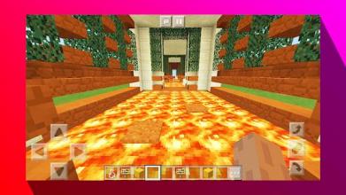 New Parkour Floor is Lava Jump Survival Map MCPE截图2