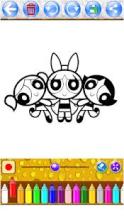 Coloring Powerpuff Girls for Kids截图1