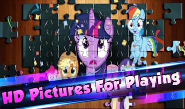 Little Pony Game Puzzle For Kids截图2