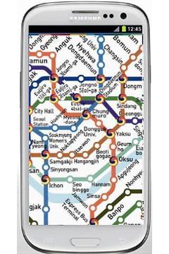 首尔地铁地图截图