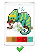 Pixi Color : Pixel Art Coloring Book by number截图5