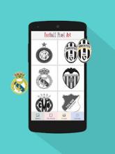 Color by Number Football Club Pixel Art截图1