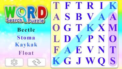 Word Search Puzzle English截图1