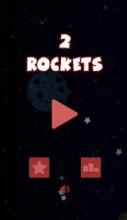 2 Rockets Interstellar Space Race Asteroid Dodge截图4