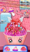 Summer Watermelon Ice Candy: Slice & Cupcake Game截图1