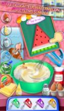 Summer Watermelon Ice Candy: Slice & Cupcake Game截图3