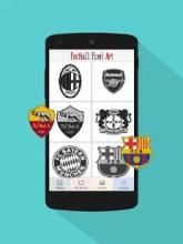 Color by Number Football Club Pixel Art截图3