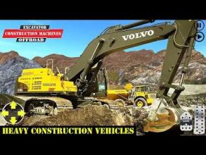 Construction Machines Offroad : Operate Excavator截图1