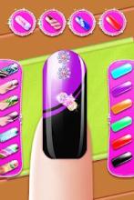 Nail Paint Salon Makeover : Girls Fashion Game截图5