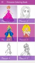 Princess Coloring Book For Kids and Adults截图5