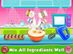 Kids Donut Bakery Food Maker Game截图3