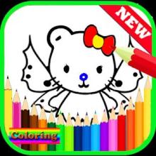 Coloring Book For Princess Kitty Cat Kids截图5