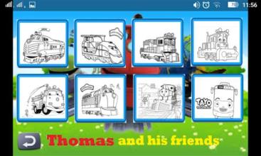 Thomas mewarnai截图3