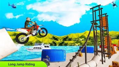 Tricky Bike Stunt Master Crazy Stuntman Bike Rider截图4