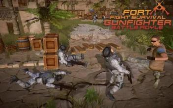 Fort Fight Survival Gunfighter-Battle Royle截图2