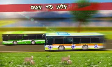 Pak Vs Indian Bus Race Simulator截图2