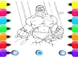 Coloring Avengers Characters截图2