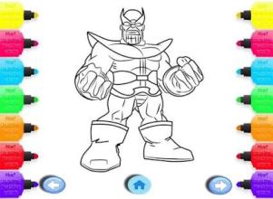 Coloring Avengers Characters截图3