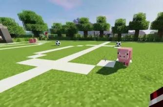 Soccer Mod (Playing Football in Minecraft)截图1