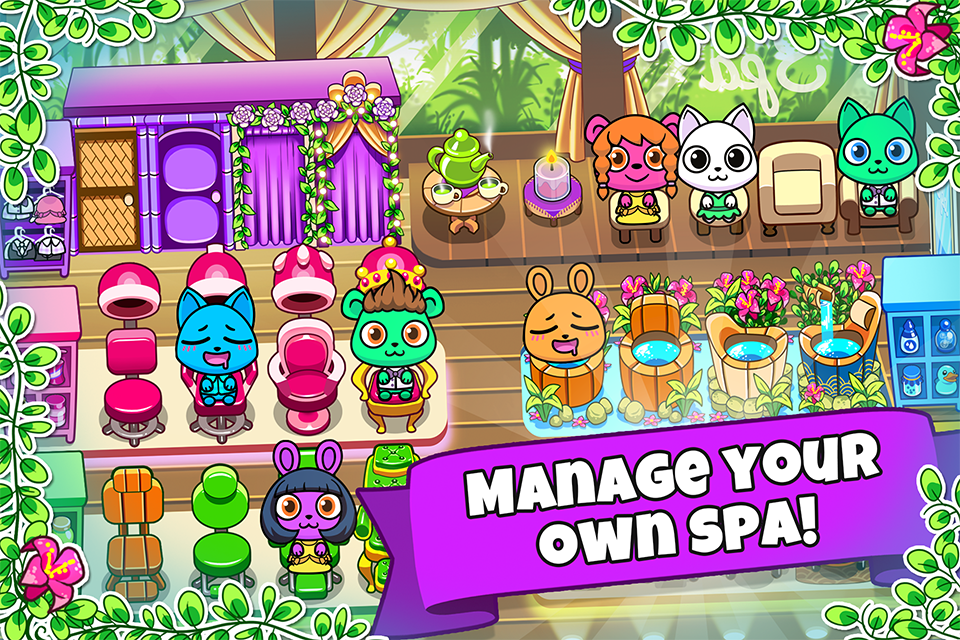 Forest Folks - Pet Spa Game截图1