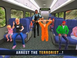 Passenger Train Attack - Hijack Rescue Heroes截图5