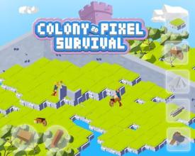 Pixel Colony 2D Survival Game截图1