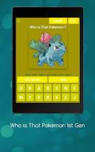 Who's That Pokemon : 1st Generation截图2