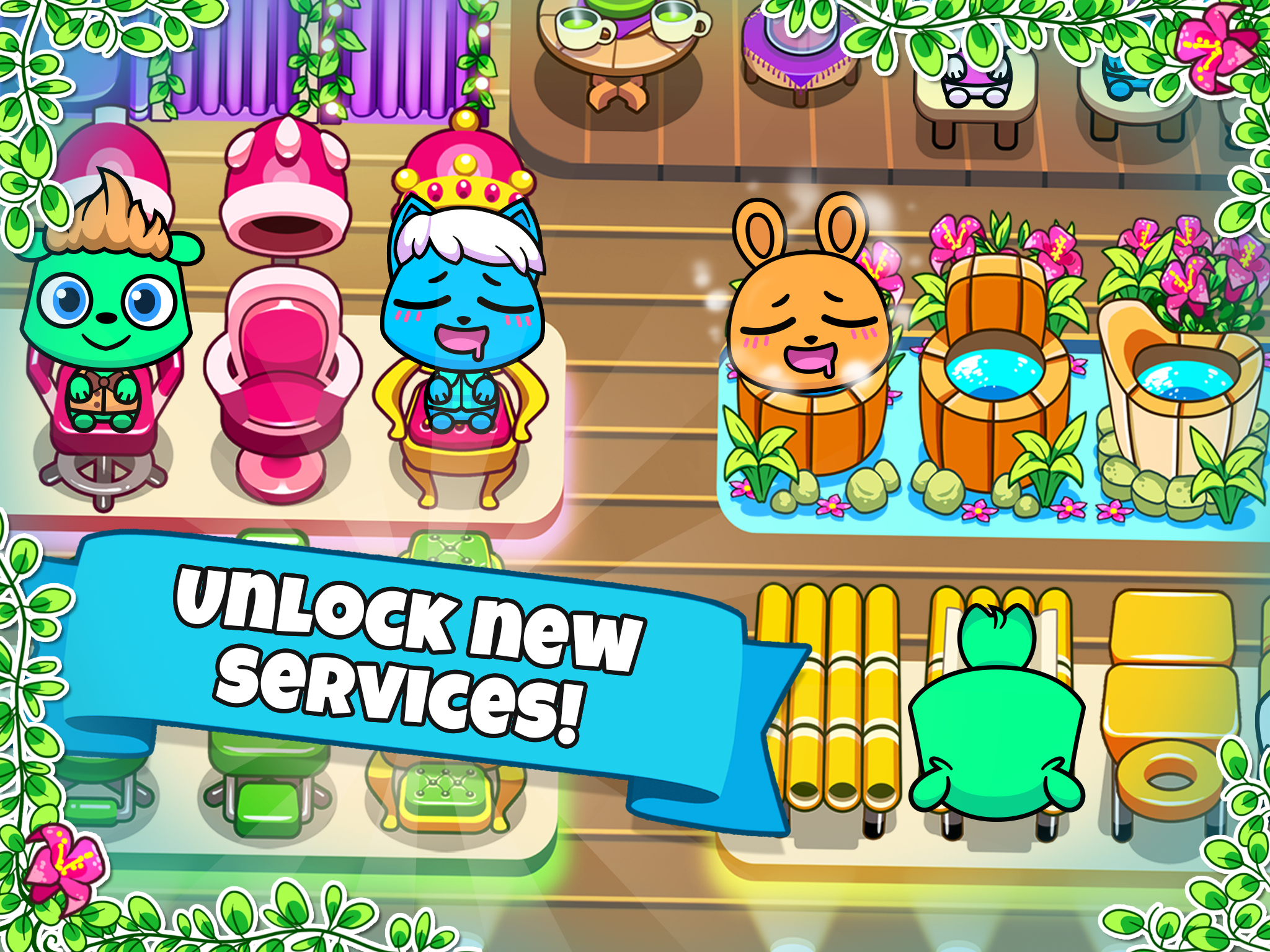 Forest Folks - Pet Spa Game截图3