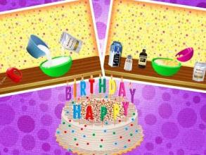 Birthday Cake Maker - yummy cooking cake recipe截图2