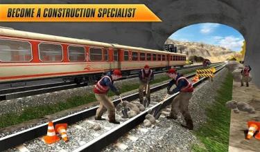 Train Track, Tunnel Railway Construction Game 2018截图2