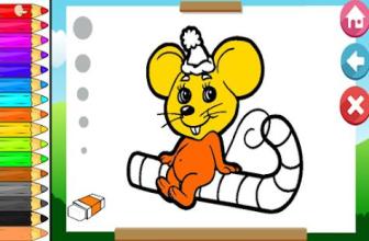 Book Min mouse Coloring Page Games截图1