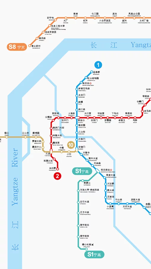 名古屋市営地下鉄路線図截图1