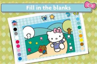 Hello Kitty Coloring Book - Cute Drawing Game截图4