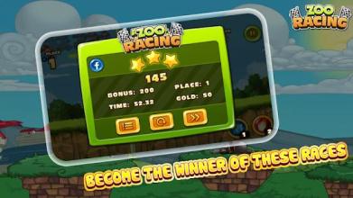 Animal Game Kids: Zoo Racing截图1