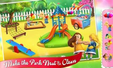 Theme Park Garden Cleaning: Playground Repair Fun截图4