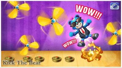 Kick The Bear - Fun & addictive game截图2