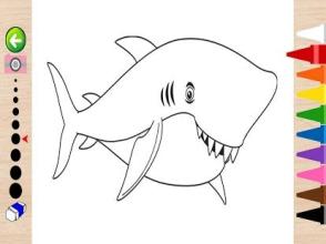 Fish Coloring Book for Children截图2